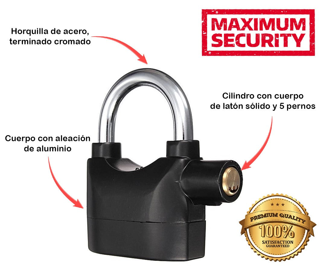 AlarmLock - Candado alarma antirrobo