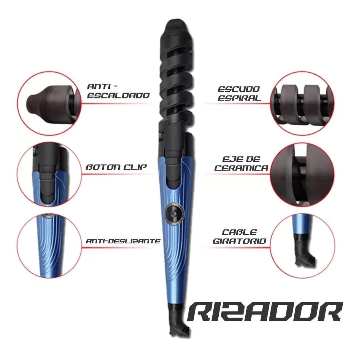 🎁Super combo Nano Titanium - Peina, plancha y riza